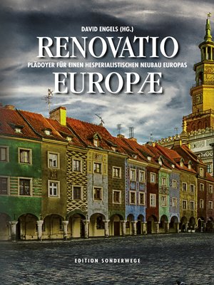 cover image of Renovatio Europae.